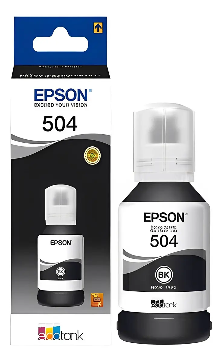 	TINTA PREMIUM INK EPSON 504 BLACK 127ML