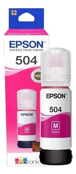 TINTA PREMIUMJET EPSON 504 MAGENTA 70ML