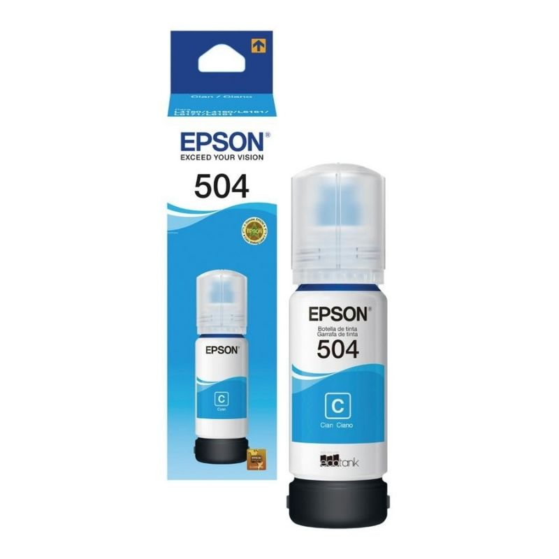 TINTA PREMIUM INK EPSON 504 CYAN 70ML