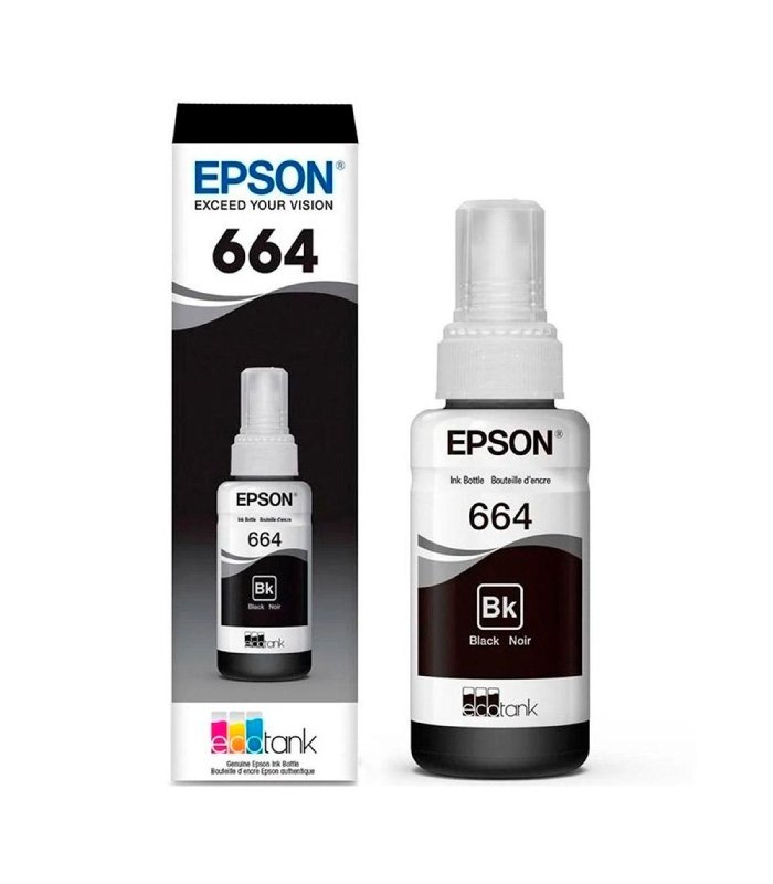TINTA PRIMIUMJET EPSON 664 BLACK 70ML